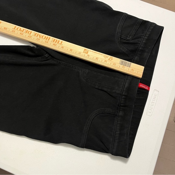 Spanx Jean-Ish Ankle Leggings Jeggings Black Large W1 - Picture 7 of 9